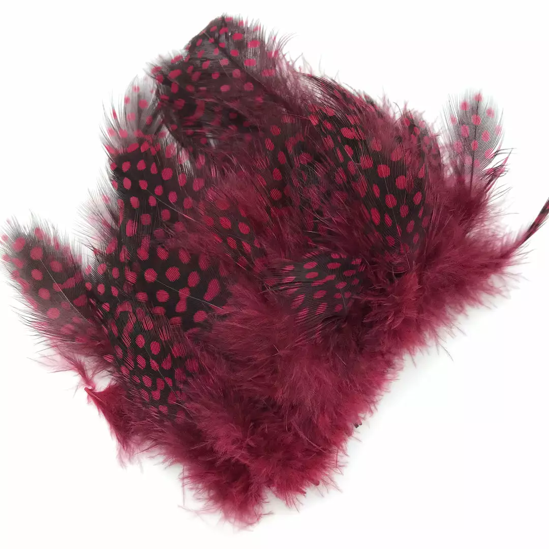 Hareline Strung Guinea Feathers 8 Hareline Strung Guinea Feathers