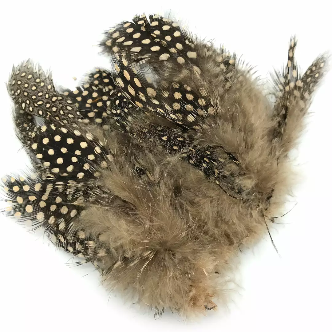 Hareline Strung Guinea Feathers 20 Hareline Strung Guinea Feathers
