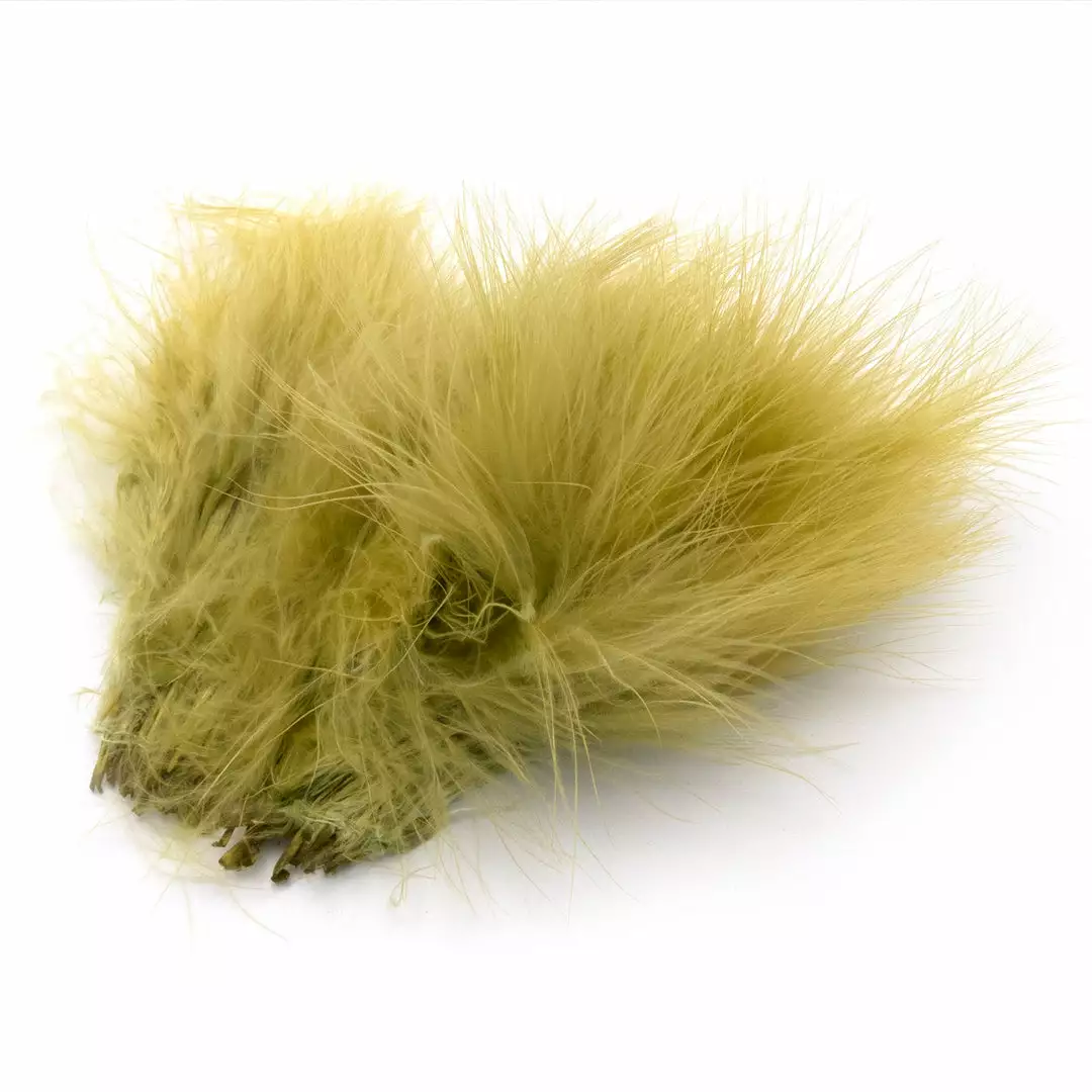Hareline Strung Marabou Blood Quills Fly Tying Materials 10 Hareline Strung Marabou Blood Quills Fly Tying Materials