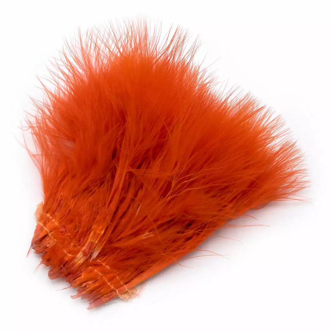Hareline Strung Marabou Blood Quills Fly Tying Materials 22 Hareline Strung Marabou Blood Quills Fly Tying Materials