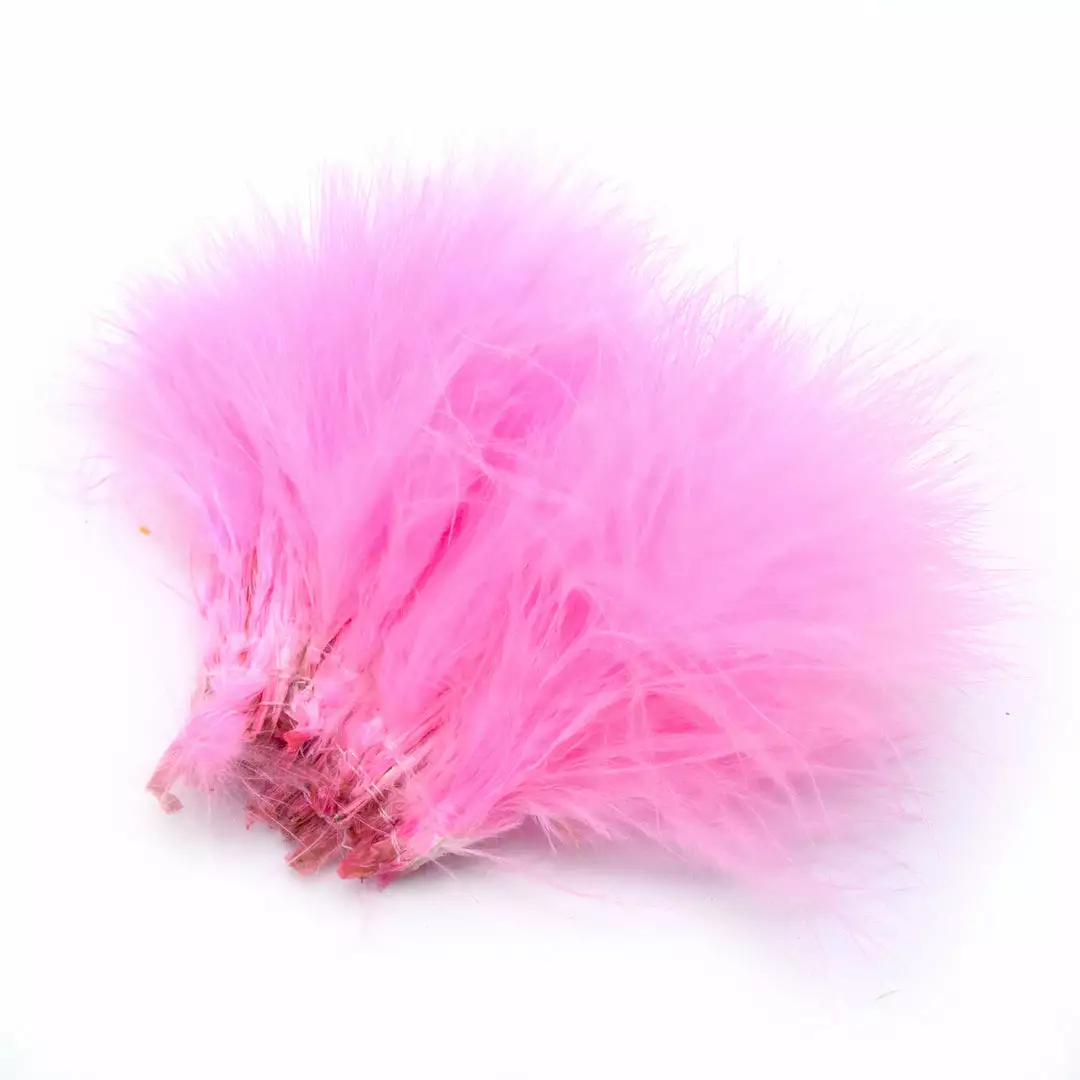 Hareline Strung Marabou Blood Quills Fly Tying Materials 30 Hareline Strung Marabou Blood Quills Fly Tying Materials