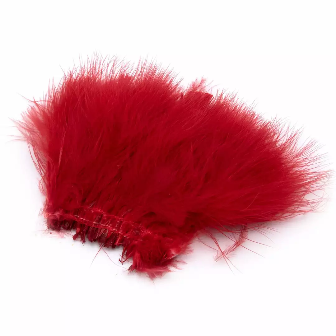 Hareline Strung Marabou Blood Quills Fly Tying Materials 32 Hareline Strung Marabou Blood Quills Fly Tying Materials