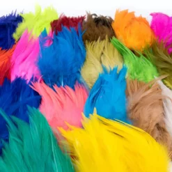 Hareline Strung Saddle Hackle Fly Tying Materials