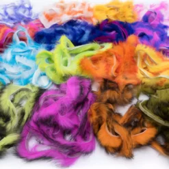 Hareline Fly Tying Materials Two-Toned Rabbit Strips