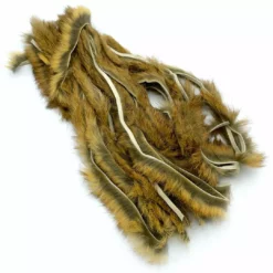 Hareline Zonker Cut Rabbit Hide Strips Fly Tying Materials