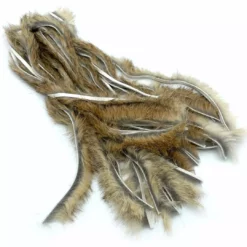 Hareline Zonker Cut Rabbit Hide Strips Fly Tying Materials