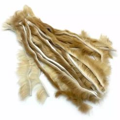Hareline Zonker Cut Rabbit Hide Strips Fly Tying Materials