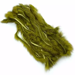 Hareline Zonker Cut Rabbit Hide Strips Fly Tying Materials