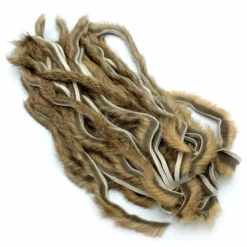 Hareline Zonker Cut Rabbit Hide Strips Fly Tying Materials