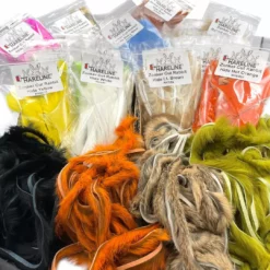 Hareline Zonker Cut Rabbit Hide Strips Fly Tying Materials