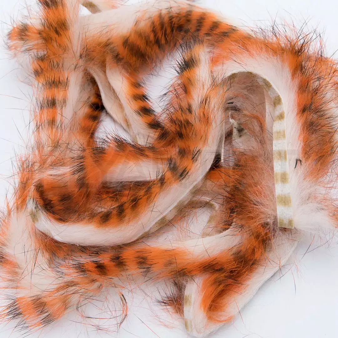 Hareline Magnum Tiger Barred Rabbit Strips 13 Hareline Magnum Tiger Barred Rabbit Strips