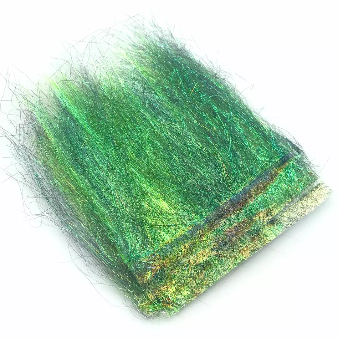 Hareline Fly Tying Materials Ice Dub Minnow Back Shimmer Fringe 9 Hareline Fly Tying Materials Ice Dub Minnow Back Shimmer Fringe