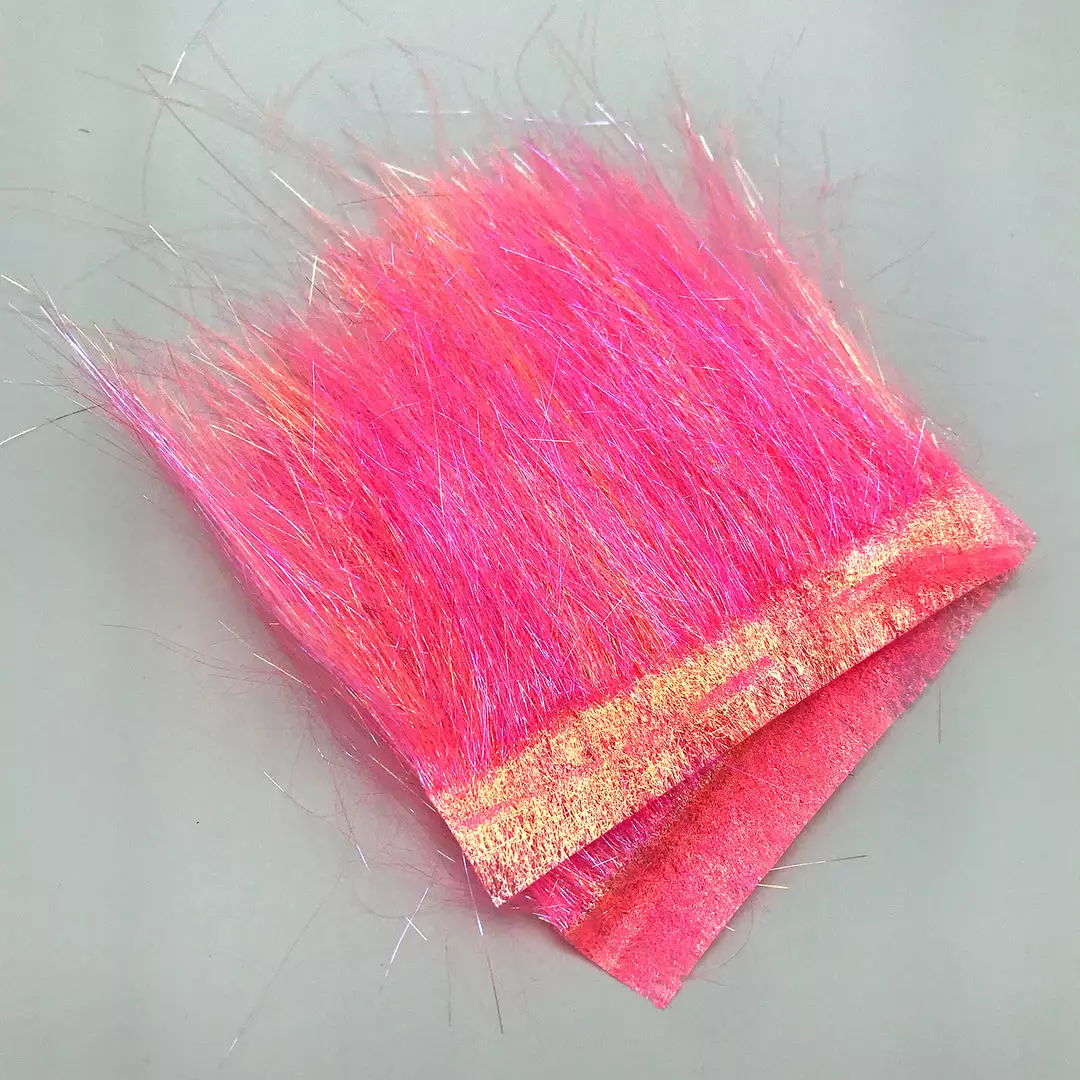 Hareline Fly Tying Materials Ice Dub Minnow Back Shimmer Fringe 12 Hareline Fly Tying Materials Ice Dub Minnow Back Shimmer Fringe