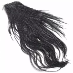 Fly Tying Materials Keough Grizzly Half Saddle 12 Fly Tying Materials Keough Grizzly Half Saddle