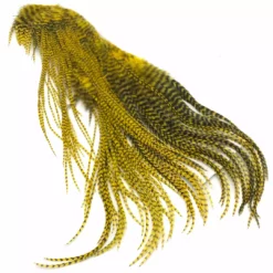 Fly Tying Materials Keough Grizzly Half Saddle 15 Fly Tying Materials Keough Grizzly Half Saddle