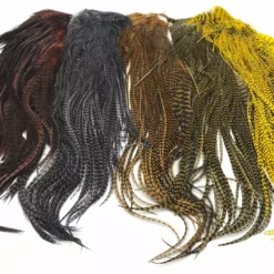 Fly Tying Materials Keough Grizzly Half Saddle