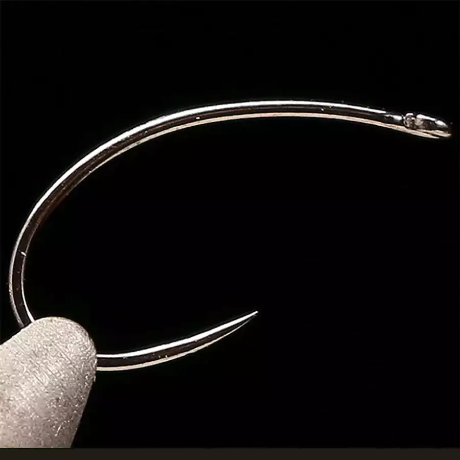 Kona BC3 Curved Nymph Caddis Czech Barbless Hook 1 Kona BC3 Curved Nymph Caddis Czech Barbless Hook