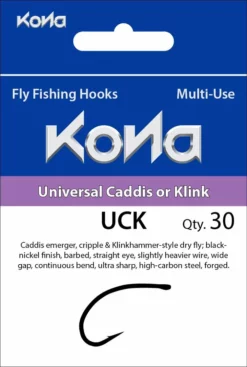 Hooks Kona UCK Universal Caddis Or Klink Hook