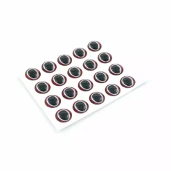 Hareline Fly Tying Materials Oval Pupil 3D Adhesive Eyes 11 Hareline Fly Tying Materials Oval Pupil 3D Adhesive Eyes