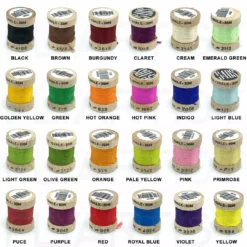 54 Dean Street Ovale Pure Silk Floss Fly Tying Materials