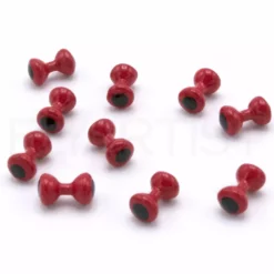 Hareline Painted Lead Dumbbell Eyes Fly Tying Materials