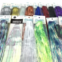 Hedron Fly Tying Materials Saltwater Flashabou