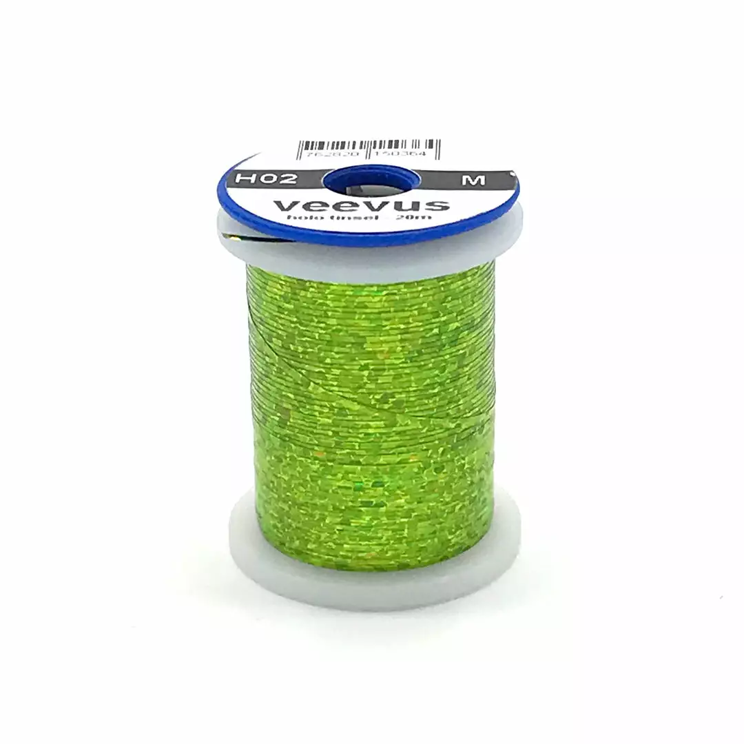 Fly Tying Materials Veevus Holographic Tinsel 5 Fly Tying Materials Veevus Holographic Tinsel