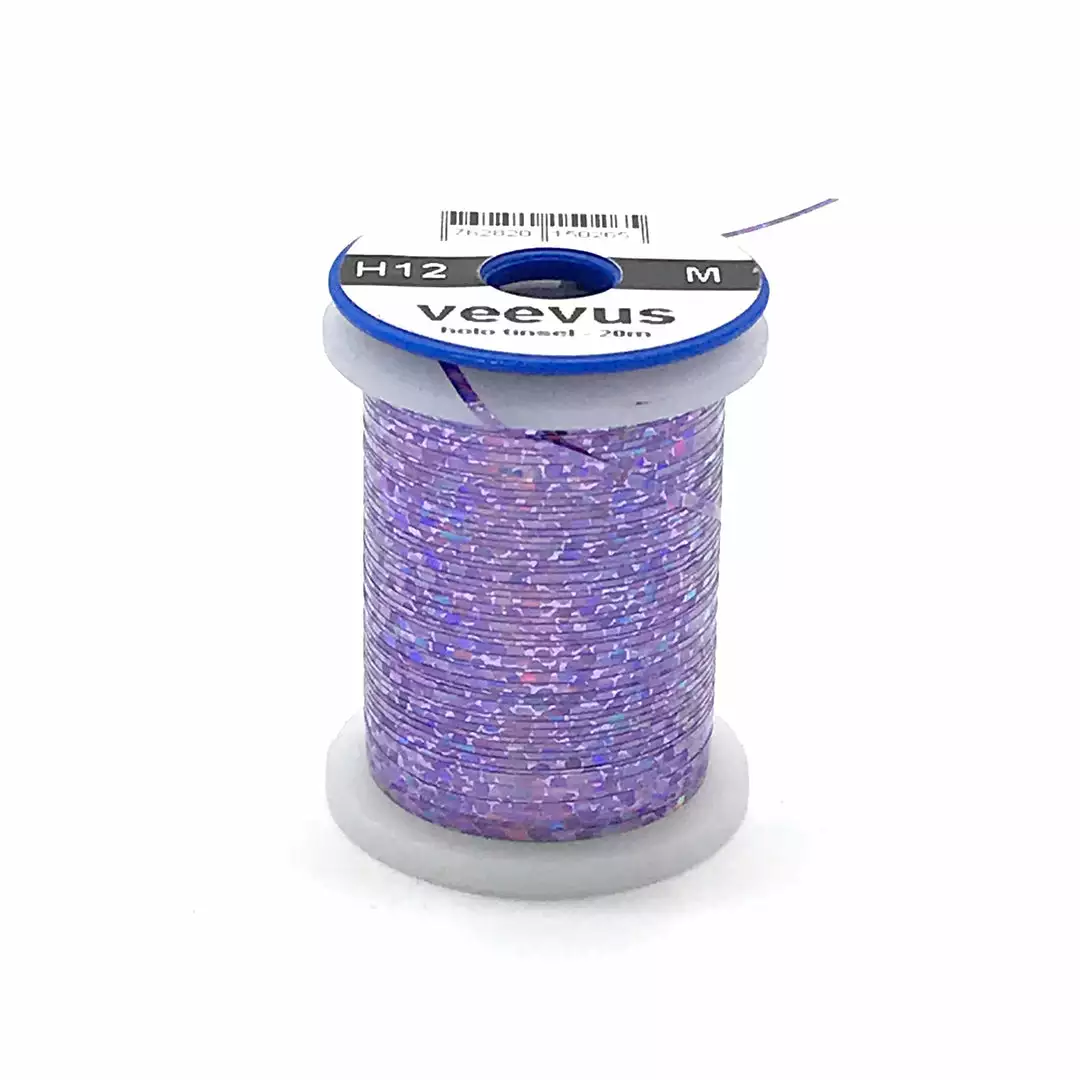 Fly Tying Materials Veevus Holographic Tinsel 11 Fly Tying Materials Veevus Holographic Tinsel