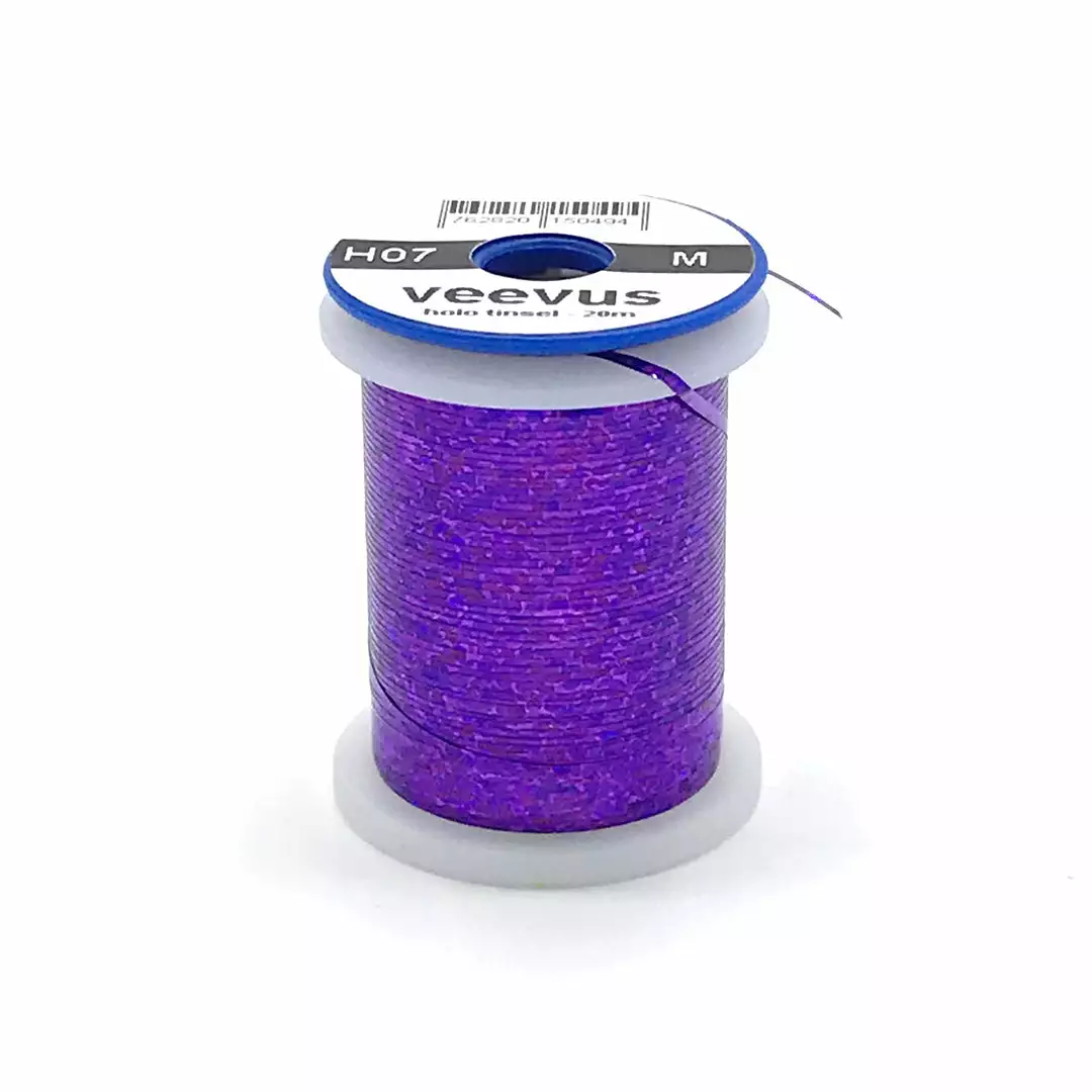 Fly Tying Materials Veevus Holographic Tinsel 14 Fly Tying Materials Veevus Holographic Tinsel