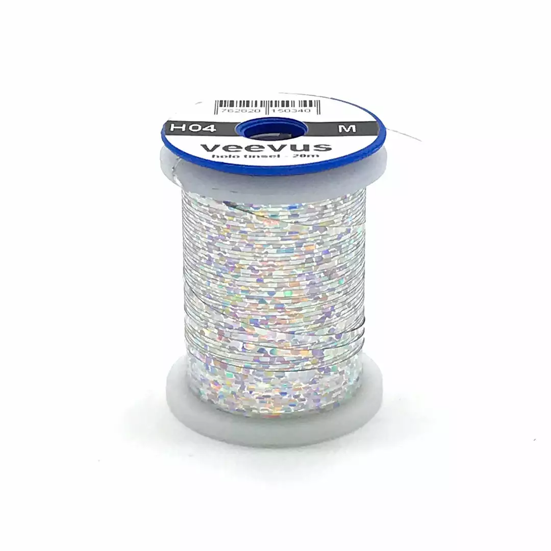 Fly Tying Materials Veevus Holographic Tinsel 17 Fly Tying Materials Veevus Holographic Tinsel