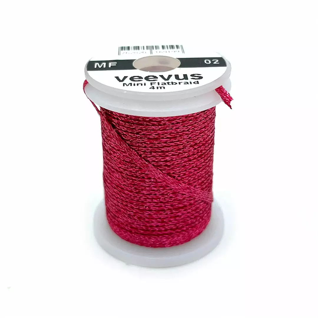 Veevus Mini Flat Braid Fly Tying Materials 3 Veevus Mini Flat Braid Fly Tying Materials