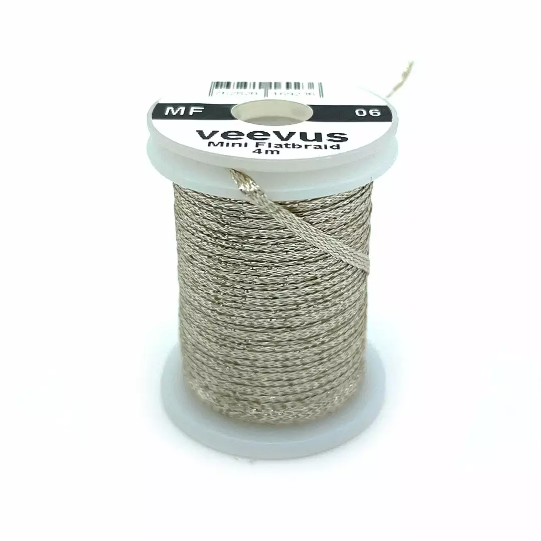 Veevus Mini Flat Braid Fly Tying Materials 4 Veevus Mini Flat Braid Fly Tying Materials