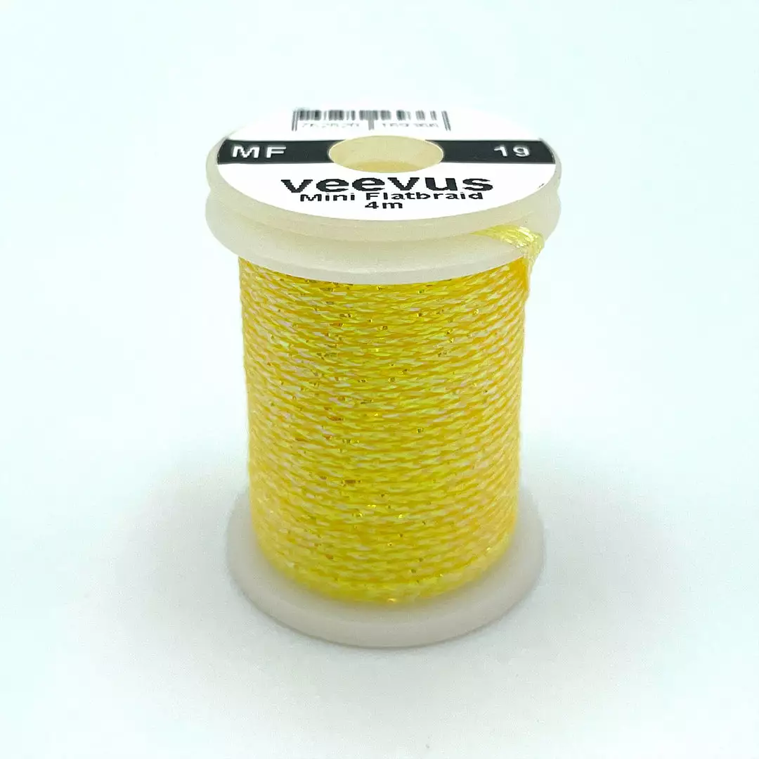 Veevus Mini Flat Braid Fly Tying Materials 24 Veevus Mini Flat Braid Fly Tying Materials